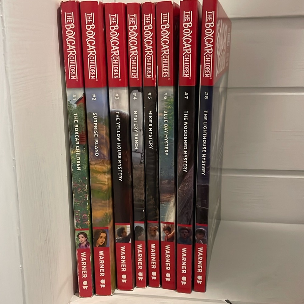 The boxcar children books 1-8